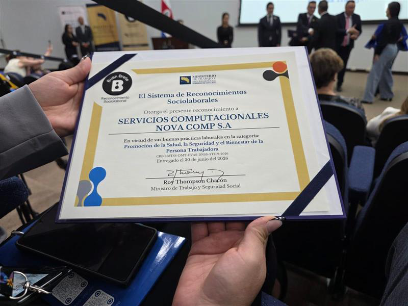 Reconocimiento SIRESOL MTSS - Novacomp