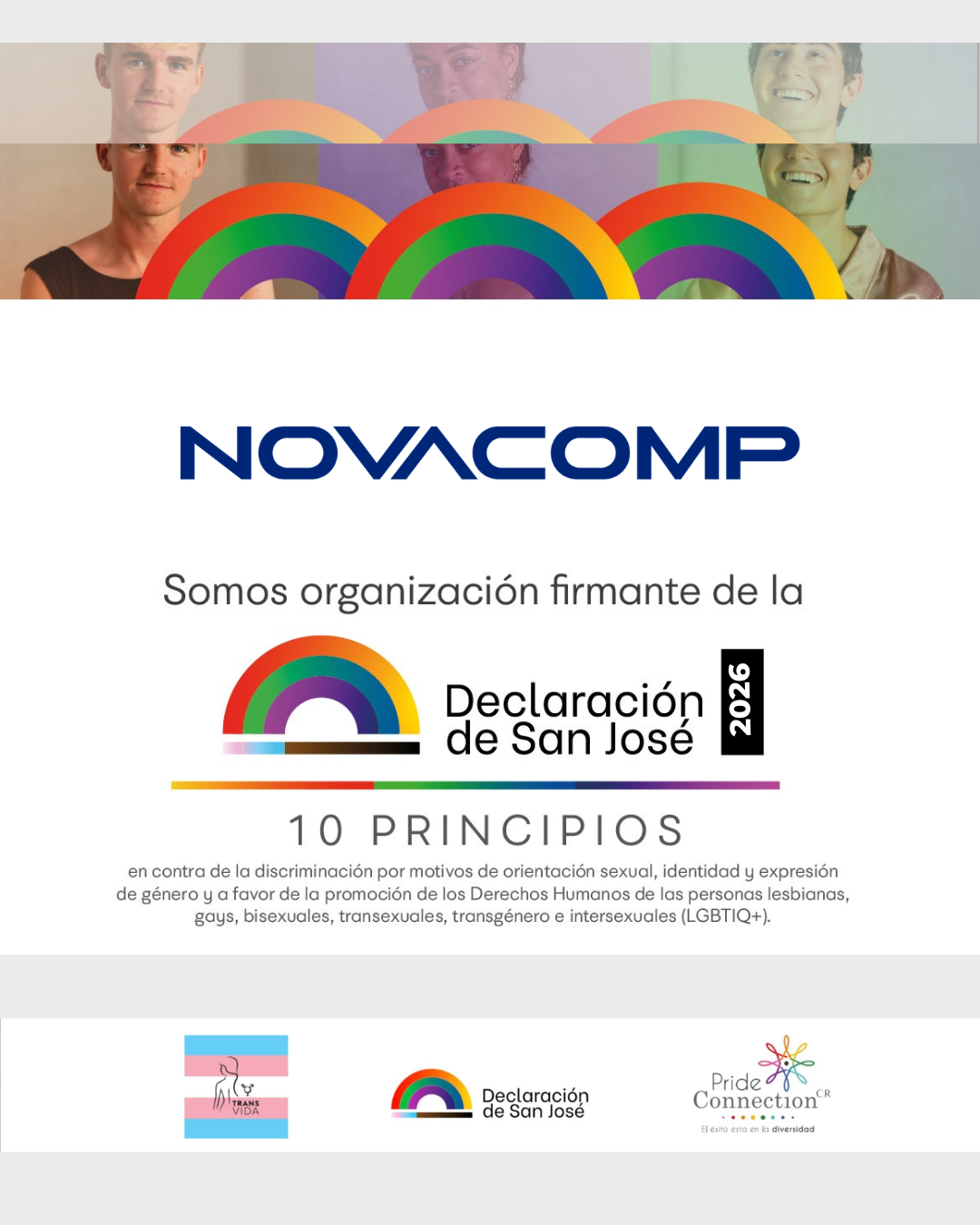 Firma Declaración de San José 2026 - Novacomp